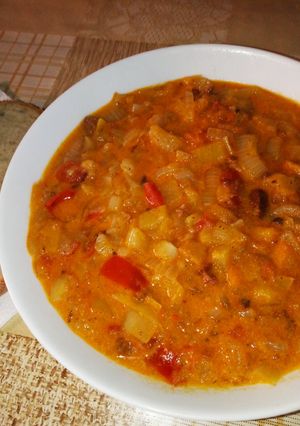 Lecsó recept fotója