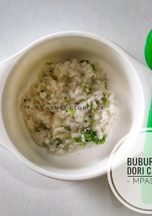 Foto resep Bubur Ikan Dori Cheesy - MPASI 8M+