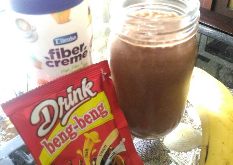 Banana Choco Oat Smoothies #PekanInspirasi