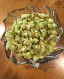 Ensalada de pepino con ajonjolí