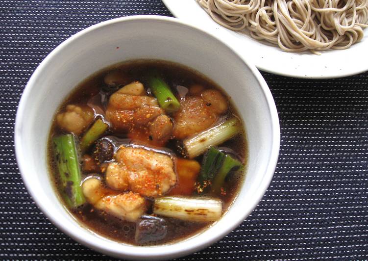 Simple Way to Prepare Quick Soba Noodles With Chicken &amp; Shiitake Soup