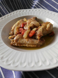 Una foto de Alitas de pollo en escabeche