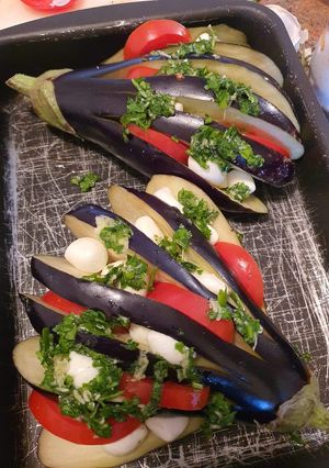 Töltött padlizsán 🍆 recept fotója