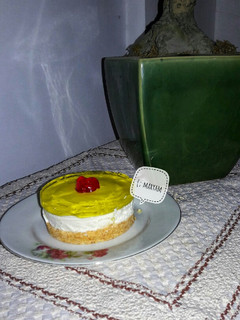 عکسی از دستور چیز کیک موزی 🍌🍰