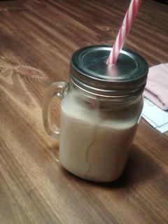 A picture of Chocolate caramel milk.