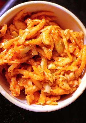 A picture of Grated Mango pickle.