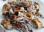 A picture of fried peppers