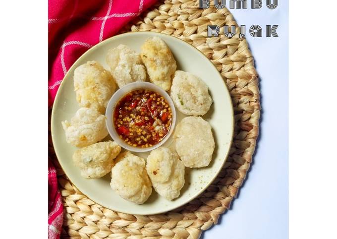 Resep Cireng bumbu rujak, Bisa Manjain Lidah