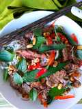 Salade de bœuf aux vermicelles Thaï