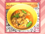 Arroz caldoso con alcachofas