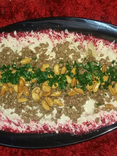صورة لوصفة فتة الحمص