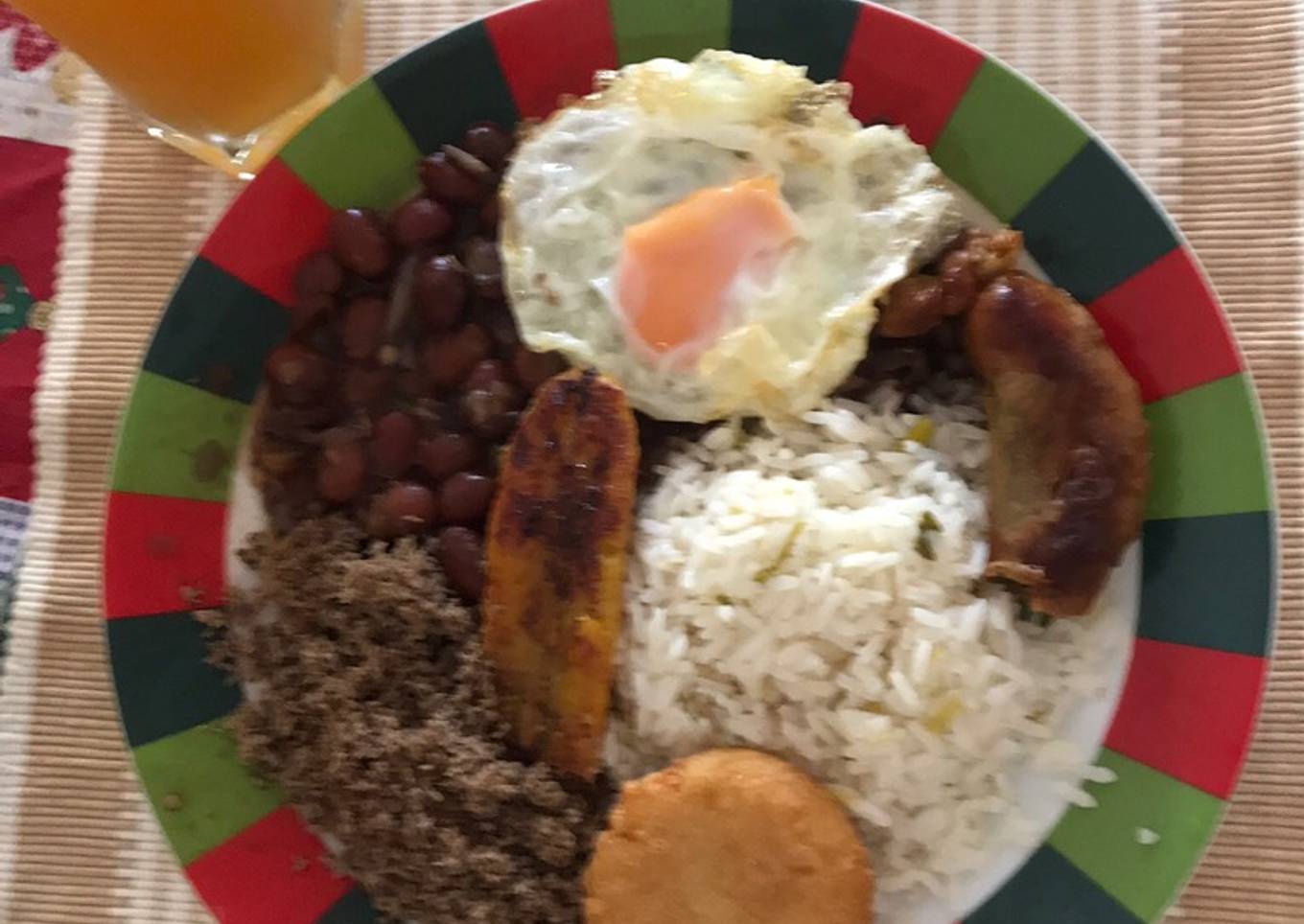 Plato montañero