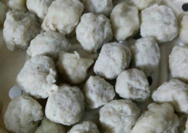 Bakso Ayam Sderhana Anti Gagal