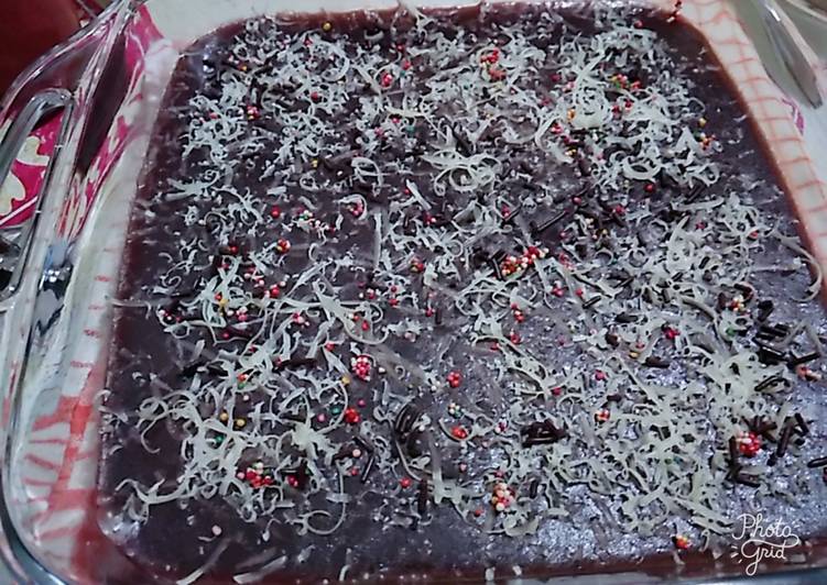 Resep Puding nutrijel coklat, Bikin Ngiler