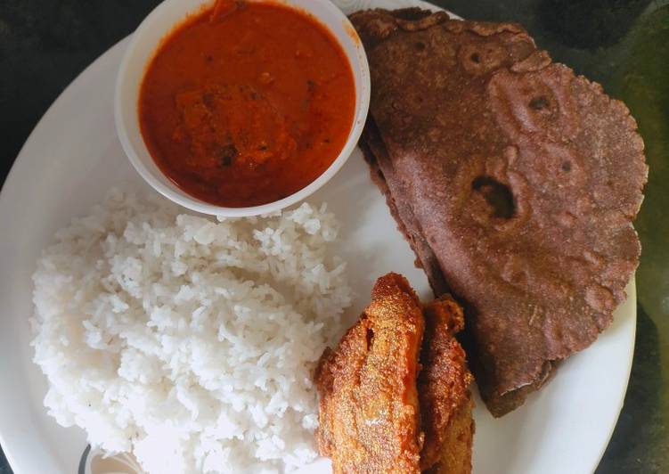 Simple Way to Make Quick Ragi roti