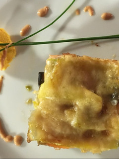 Una foto de Lasaña vegetal