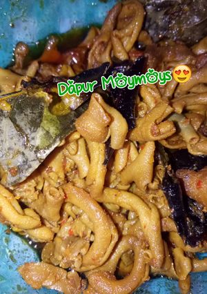 Foto resep Usus ayam kuning pedes
