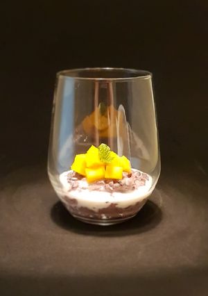 Foto resep Mango Rice pudding