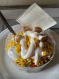 Chicken cheessy salad