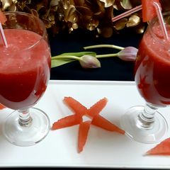 A picture of Tarbooz ka juice.