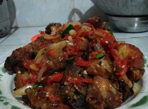 Foto resep Ayam Balado Kasar Pedas Manis Asam