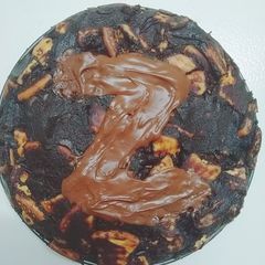 A picture of Plain Chocolate Biscuit Cold Cake Recipe.