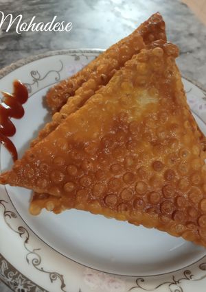 عکسی از دستور سمبوسه کالباس 😇