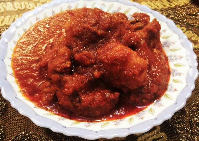 Ayam Masak Merah Nenek StyleðŸ‘µ - resepipouler.com