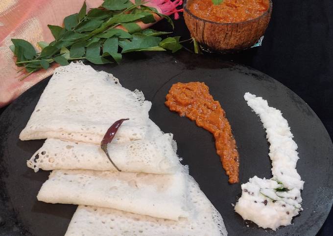 Recipe of Mario Batali Neer Dosa