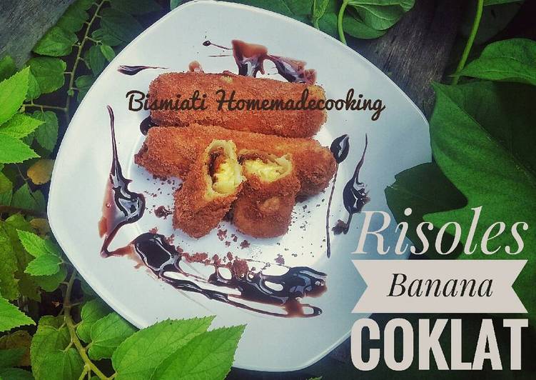 Resep Risoles Banana Coklat 🍌🍫 Anti Gagal