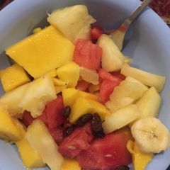 Fruit salad A picture of Fruit salad.