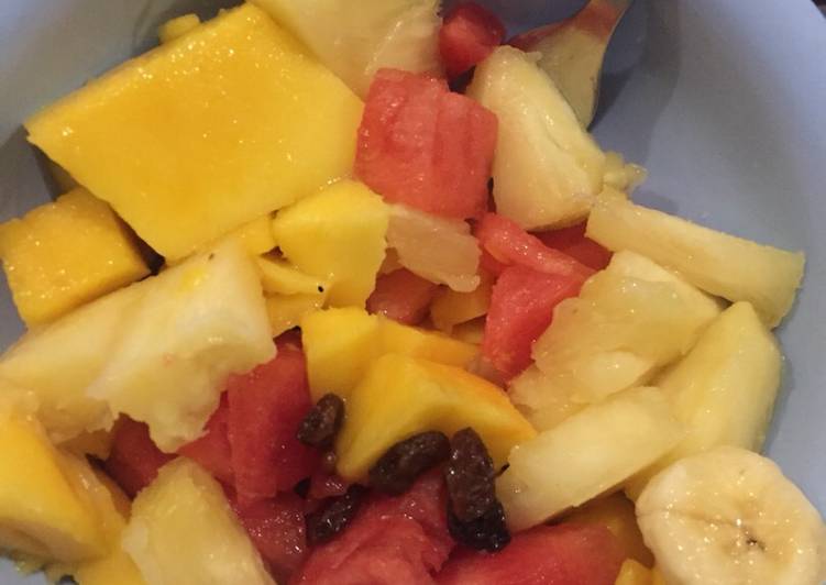 Step-by-Step Guide to Prepare Speedy Fruit salad