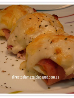 Una foto de Huevos gratinados