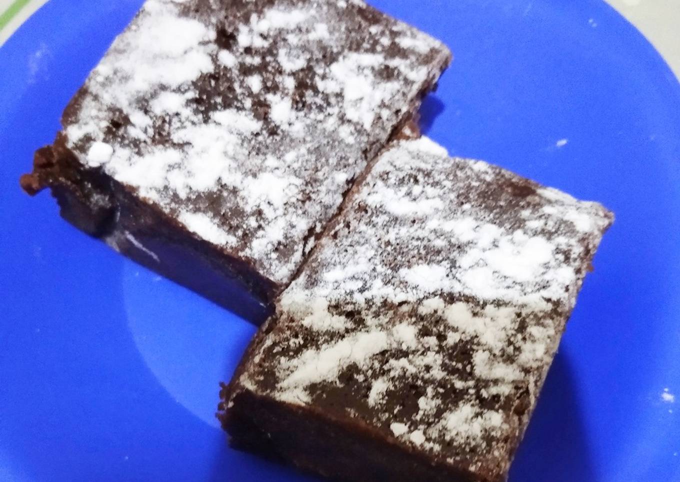 Kue Tepung Beras a.k.a Jenang brownies (no telur no mixer)