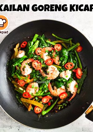 Gambar Kailan Goreng Kicap