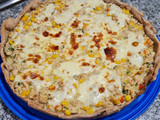 Tarta integral de pollo
