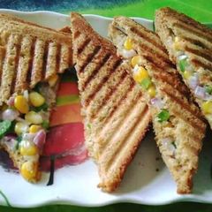 A picture of Veg. Mayonnaise sandwiches.