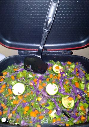 A picture of Tasty mixed veges for weight watchers.