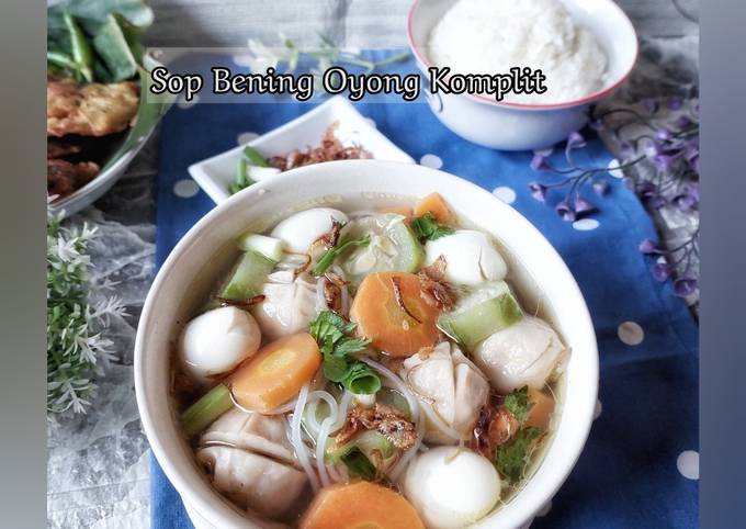 Resep Sayur Bening Oyong Komplit Oleh Julie Kustianingsih Cookpad