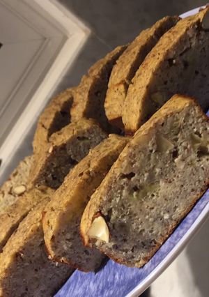 Una foto de Budín de banana