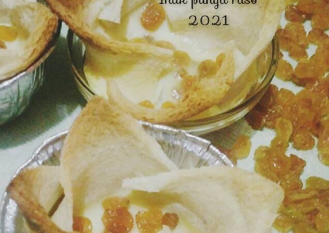 Egg Tart Raisin Bread