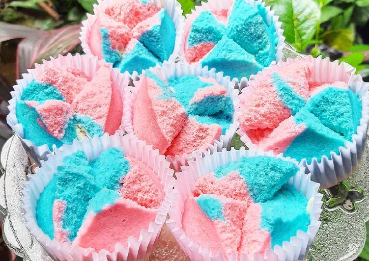 Langkah Mudah untuk Membuat Bolu Kukus Fiber Creme (No Soda) Anti Gagal
