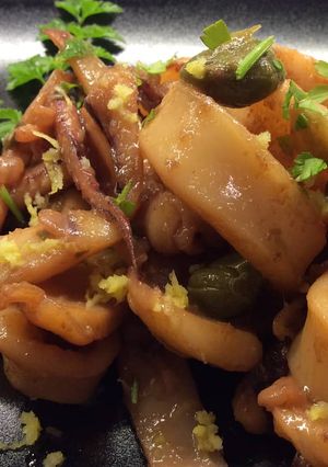Foto di Calamari con capperi e limone