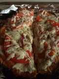 Pizza alta en proteína!