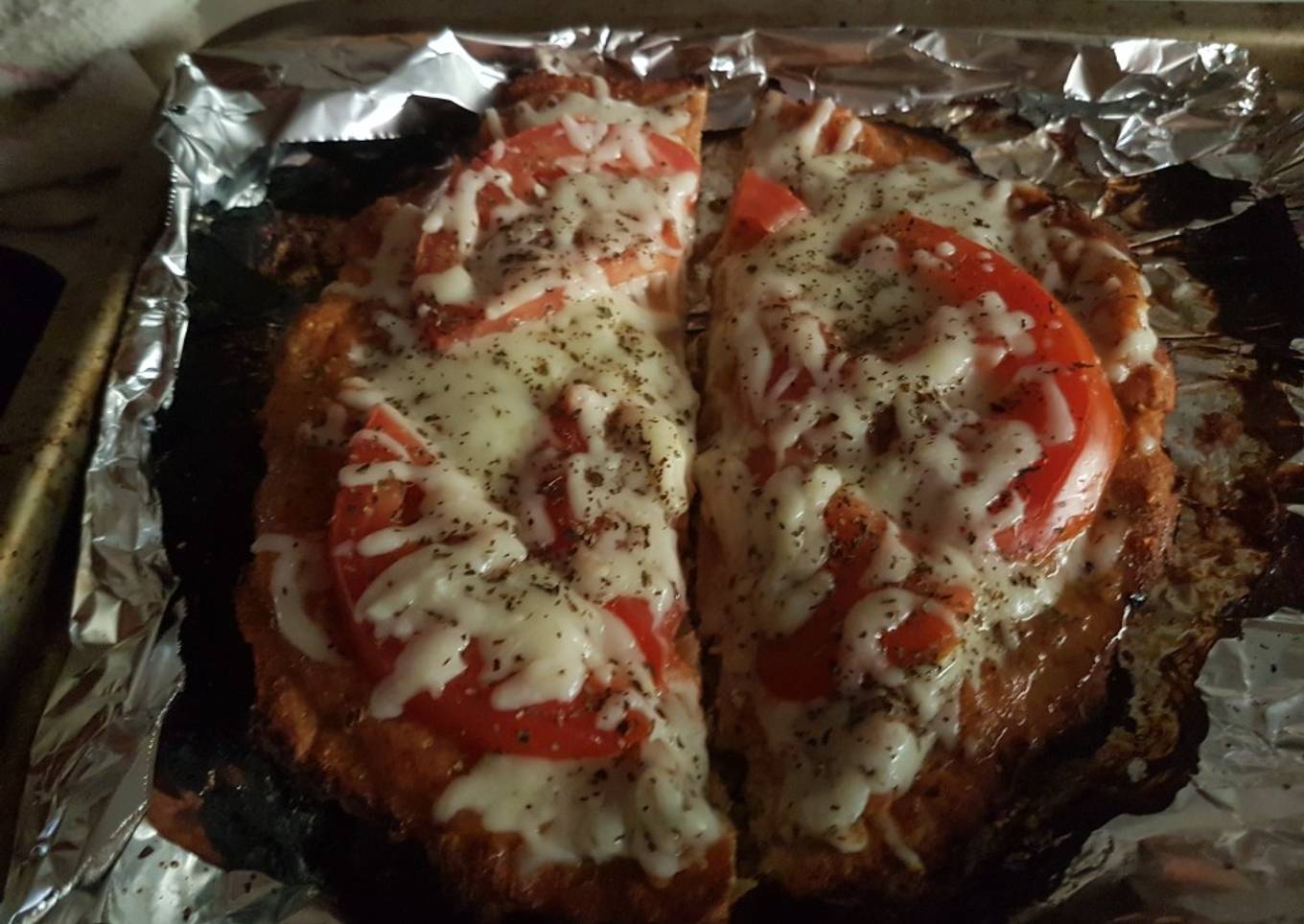 Pizza alta en proteína!