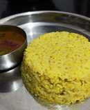 Huggi gojju/ masala kichidi with sweet and tangy rasam