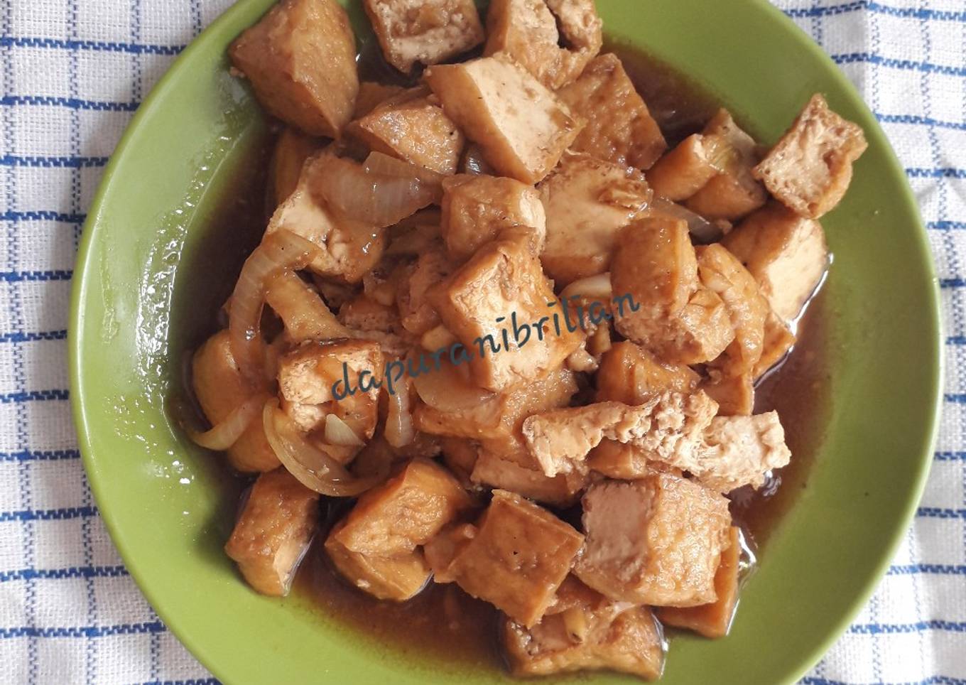 Tahu saos tiram batita simpel istimewa