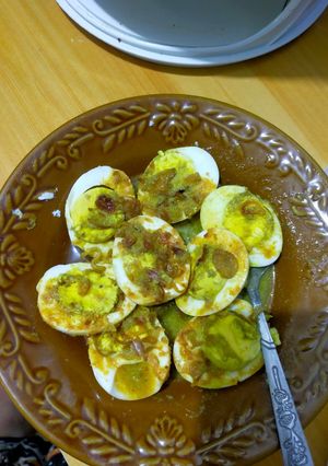 Foto resep Telur bumbu kuning