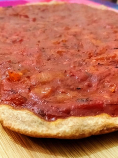 Una foto de Masa para pizza integral