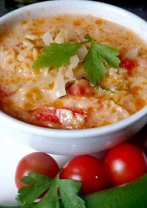 Lucskos káposzta leves 🍲 recept fotója